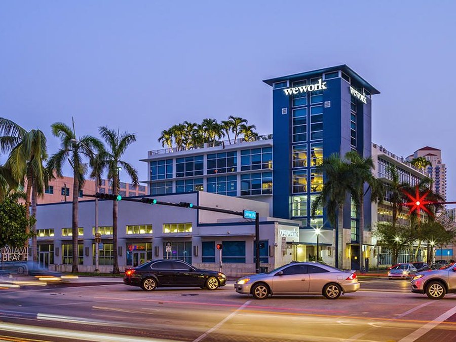 WeWork co-working fit-out, Miami Beach FL